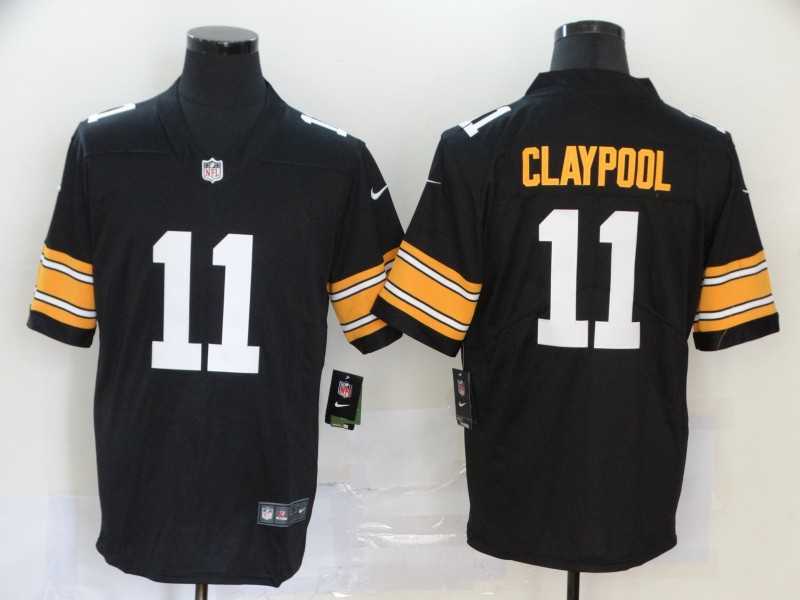 Nike Steelers 11 Chase Claypool Black 2020 NFL Draft First Round Pick Vapor Untouchable Limited Jersey,We sell and wholesale Nike Steelers 11 Chase Claypool Black 2020 NFL Draft First Round Pick Vapor Untouchable Limited Jersey on line form chian!